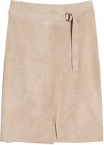 Thumbnail for your product : Steffen Schraut Suede Skirt