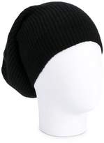 Thumbnail for your product : Rick Owens Large Cashmere Wool-Blend Beanie Hat