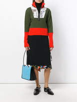 Thumbnail for your product : Kenzo block panel zipped jumper