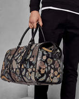 Thumbnail for your product : Ted Baker CASPEE Printed leather holdall