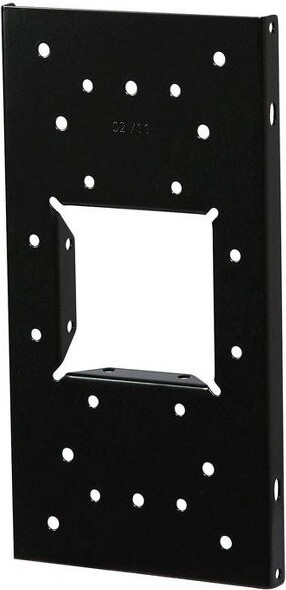 Gibraltar Mailboxes GibraltarMailboxesBlackSteelMailboxMountingBoard.060Ga.12.875in.L