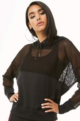 Forever 21 mesh hoodie Clearance