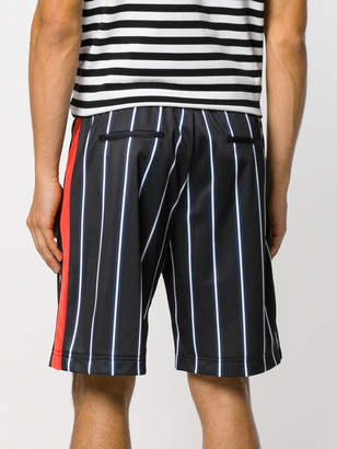MSGM striped shorts