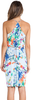 Thumbnail for your product : T-Bags 2073 T-Bags LosAngeles Knot Front Knee Length Dress