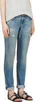 Thumbnail for your product : Rag and Bone 3856 Rag & Bone Blue Distressed The Dre Jeans