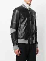 Thumbnail for your product : Philipp Plein Mei leather bomber jacket