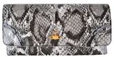 Thumbnail for your product : Vivienne Westwood Frilly Snake Patent Clutch