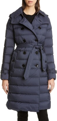 burberry quilted trench