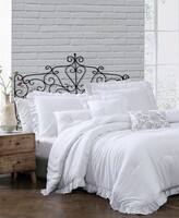 Thumbnail for your product : Montage Home Davina Enzyme Ruffled 6 Piece Comforter Set, Queen Bedding