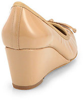 Thumbnail for your product : Saks Fifth Avenue 10022-SHOE Brina Patent Leather Wedge Pumps