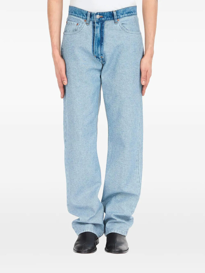 MM6 MAISON MARGIELA Inside-Out Straight-Leg Jeans