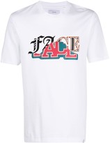 Thumbnail for your product : Facetasm typography logo T-shirt