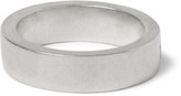 Thumbnail for your product : Maison Martin Margiela 7812 Maison Martin Margiela Engraved Sterling Silver Ring