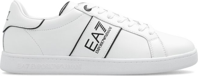 EA7 Emporio Armani Logo-Printed Lace-Up Sneakers