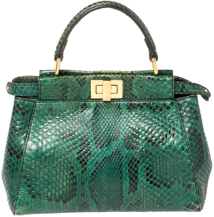 fendi green bag