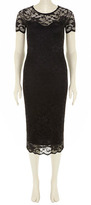 Thumbnail for your product : Dorothy Perkins Black lace midi dress