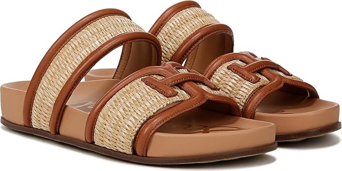 Sam Edelman Rowan Women's Shoes Dk Natural/Spiced Ru : 5 M, Leather