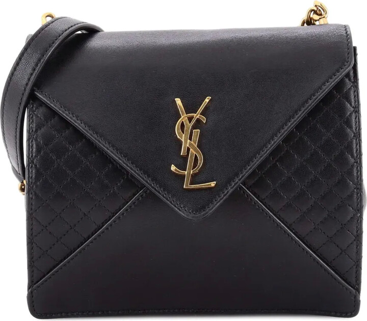 Saint Laurent Pre-Owned Gaby Square Quilted Leather shoulder bag