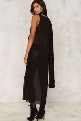 Nasty Gal Collection Sheer the Wealth Tunic Dress