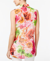 Thumbnail for your product : CeCe Floral-Print Shirt