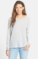 Thumbnail for your product : Elodie Crochet Inset Sweatshirt (Juniors)
