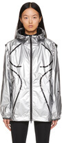 Thumbnail for your product : adidas by Stella McCartney Silver Metallic Truepace Running Jacket