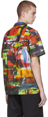 Moschino Multicolor Poplin Shirt