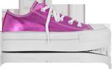 Thumbnail for your product : Converse Limited Edition Chuck Taylor Ox Platform Metallic Magenta Canvas Sneakers