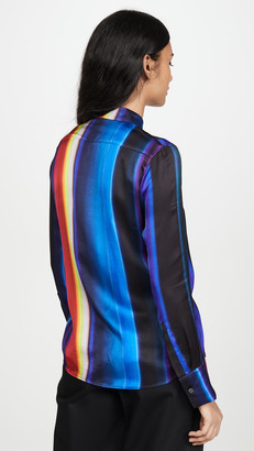 Paul Smith Rainbow Stripe Button Down Shirt