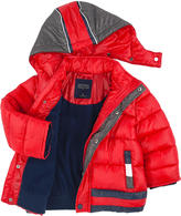 Thumbnail for your product : Mayoral Fleece-lined padded coat