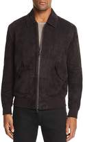 Thumbnail for your product : John Varvatos Collection Suede Easy Fit Flight Jacket