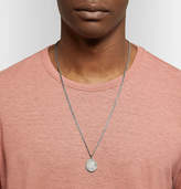 Thumbnail for your product : Miansai Saints Matte Sterling Silver Necklace
