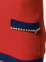 Thumbnail for your product : Elisabetta Franchi Embellished Knitted Dress