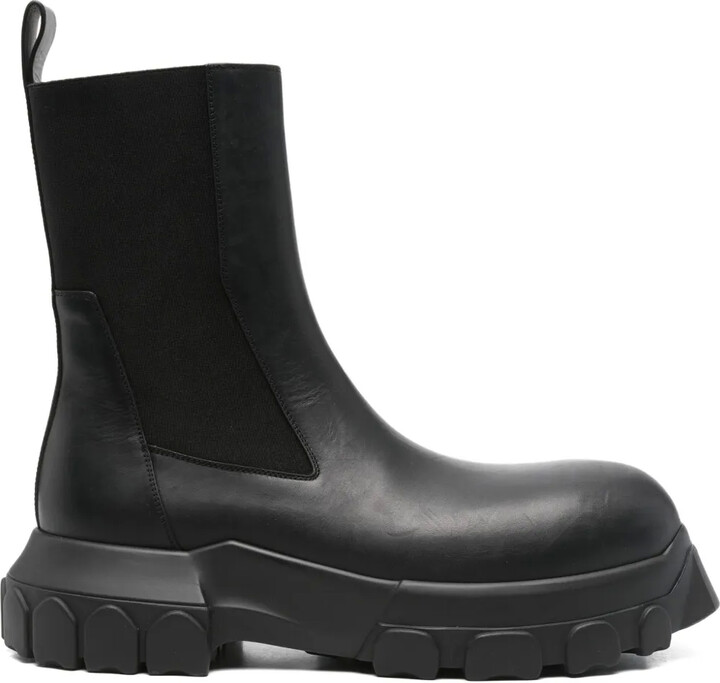Rick Owens Jumbolaced Bozo Tractor - ShopStyle Boots