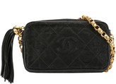 Thumbnail for your product : Chanel Pre Owned 1992 Diamond Quilted Tassel Camera Bag