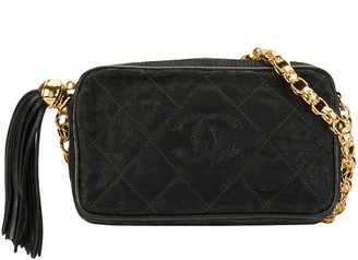 Chanel pre-owned purple 2009-2010 Maxi canvas Classic Single Flap silver  hardware shoulder bag