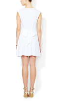 Thumbnail for your product : Three Dots Cotton Jersey Belted Scoopneck Dress
