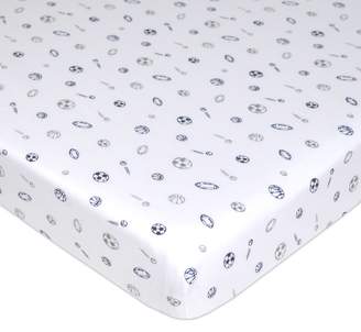 American Baby Company 100-Percent Cotton Value Jersey Knit Fitted Pack N Play Sheet