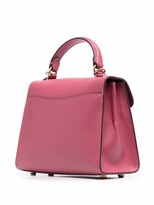 Thumbnail for your product : Coach C-logo plaque leather tote bag
