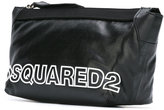 Thumbnail for your product : DSQUARED2 two-tone logo wash bag