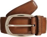 Thumbnail for your product : Brioni Men's Polished Leather Belt-Brown