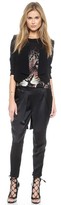 Thumbnail for your product : Haute Hippie Wide Waistband Pants