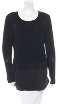 Thumbnail for your product : Sandro Oversize Open Knit Sweater