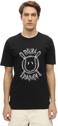 Diadora X Paura Paura X Diadora Logo Cotton T-shirt