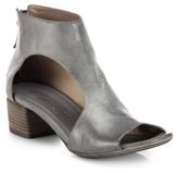 Thumbnail for your product : Marsèll Leather Cutout Peep-Toe Sandals