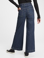 Thumbnail for your product : Gap Workforce Collection Sky High Rise Wide-Leg Jeans