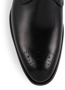 To Boot Kristov Leather Monk Strap Dress Shoes