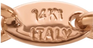 Italian Gold Diamond-Cut Beaded Bracelet 14K, 4.2g