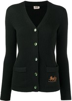 Thumbnail for your product : Céline Pre-Owned Pre-Owned Carriage Logo Cardigan