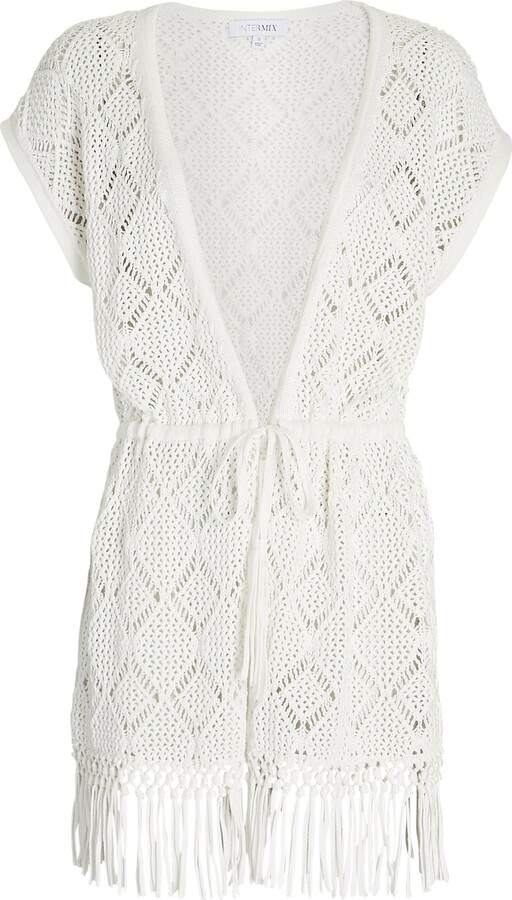 INTERMIX Samara Cotton Fringe CoverUp ShopStyle